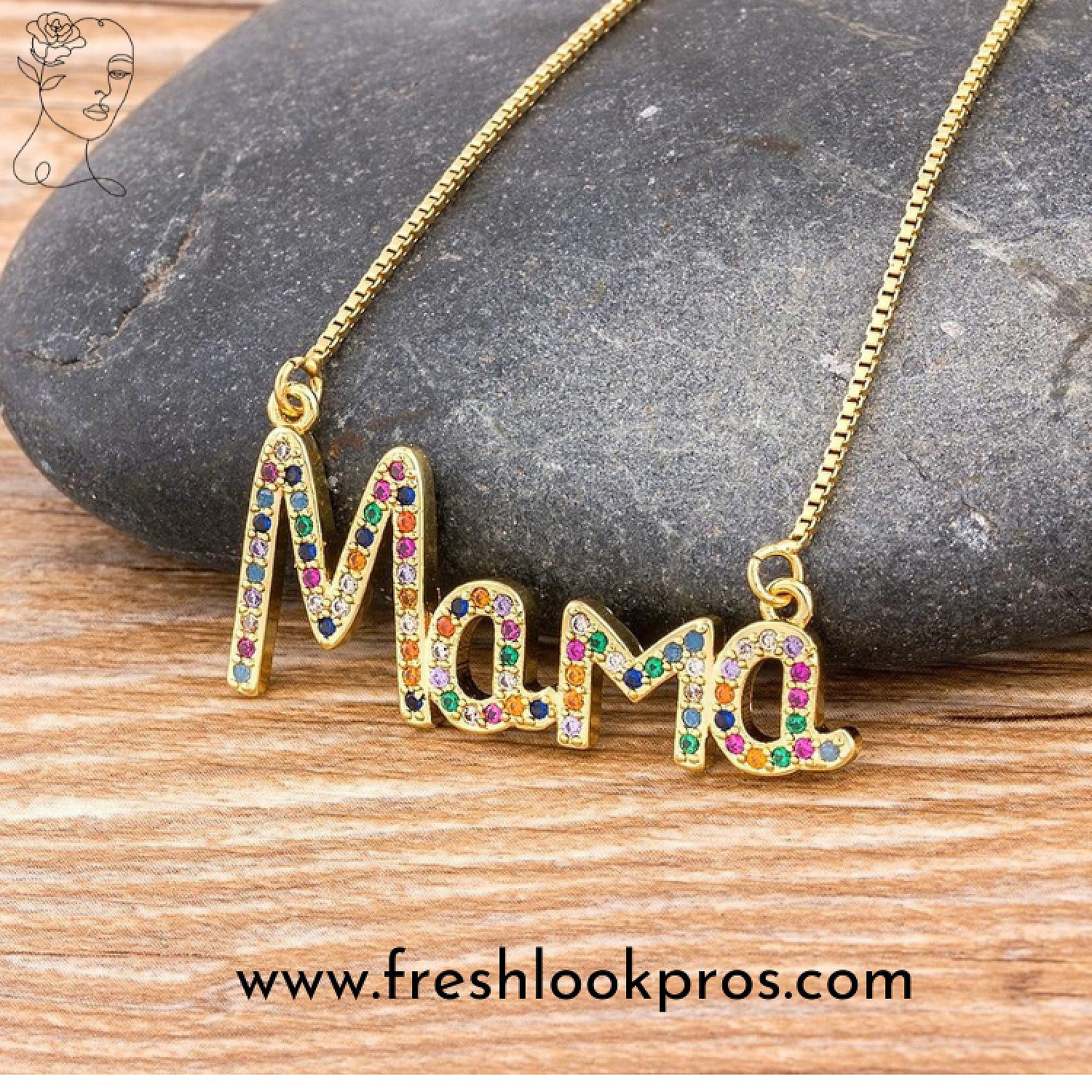 MaMa Pendant Necklace