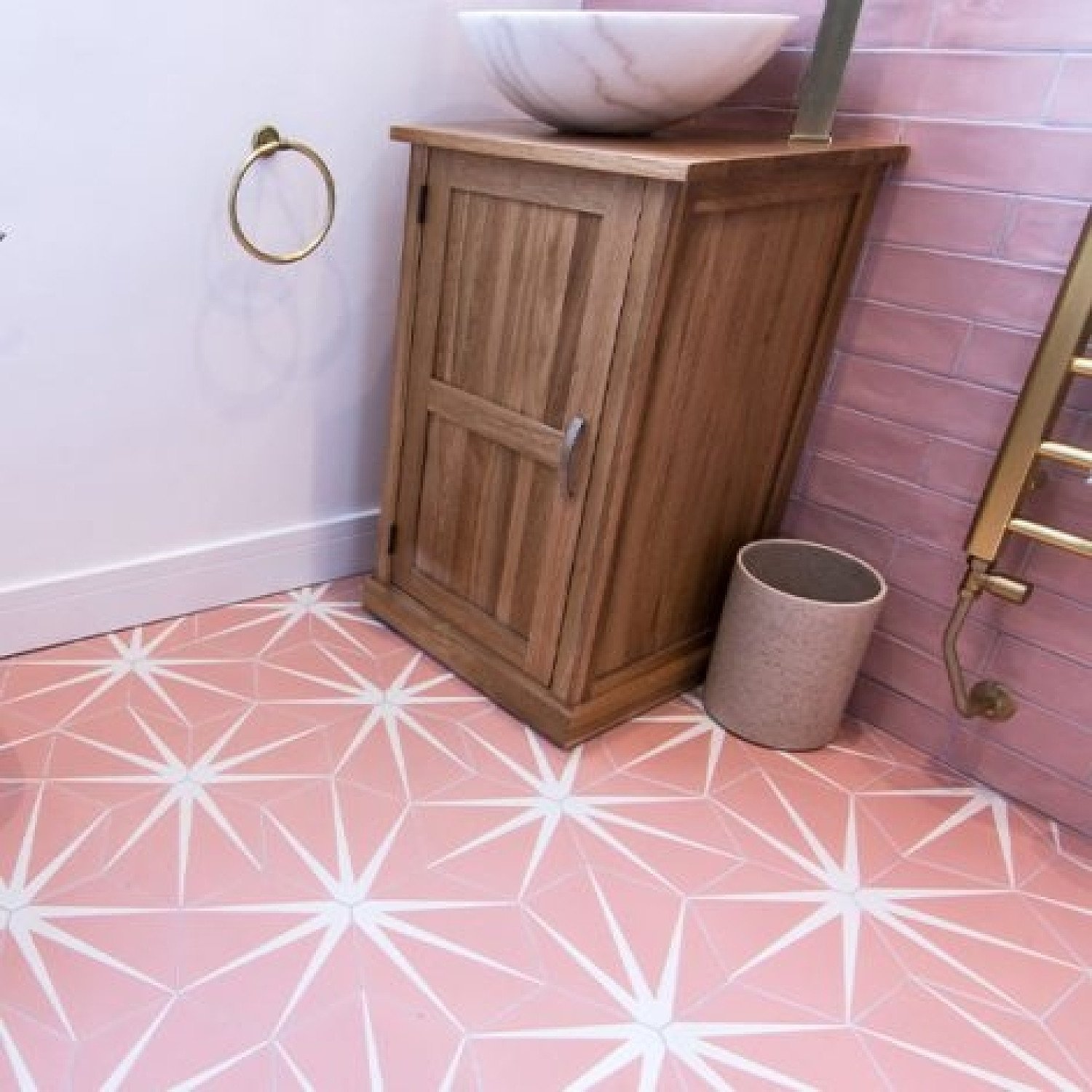 Lily Pad Porcelain Bubblegum Hyperion Tiles Ltd Ascot Deal Snizl