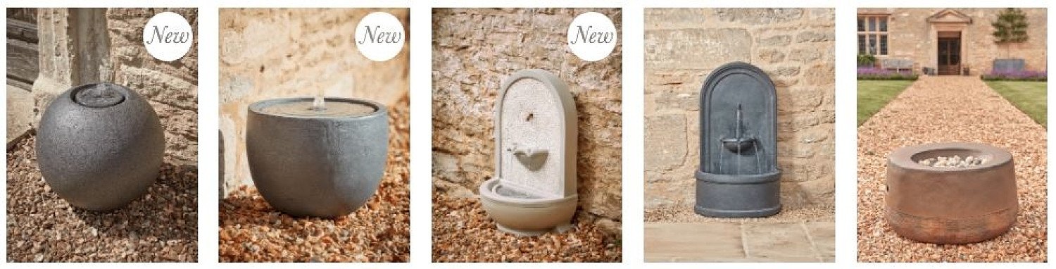 Shop Outdoor Water Features with Cox & Cox!