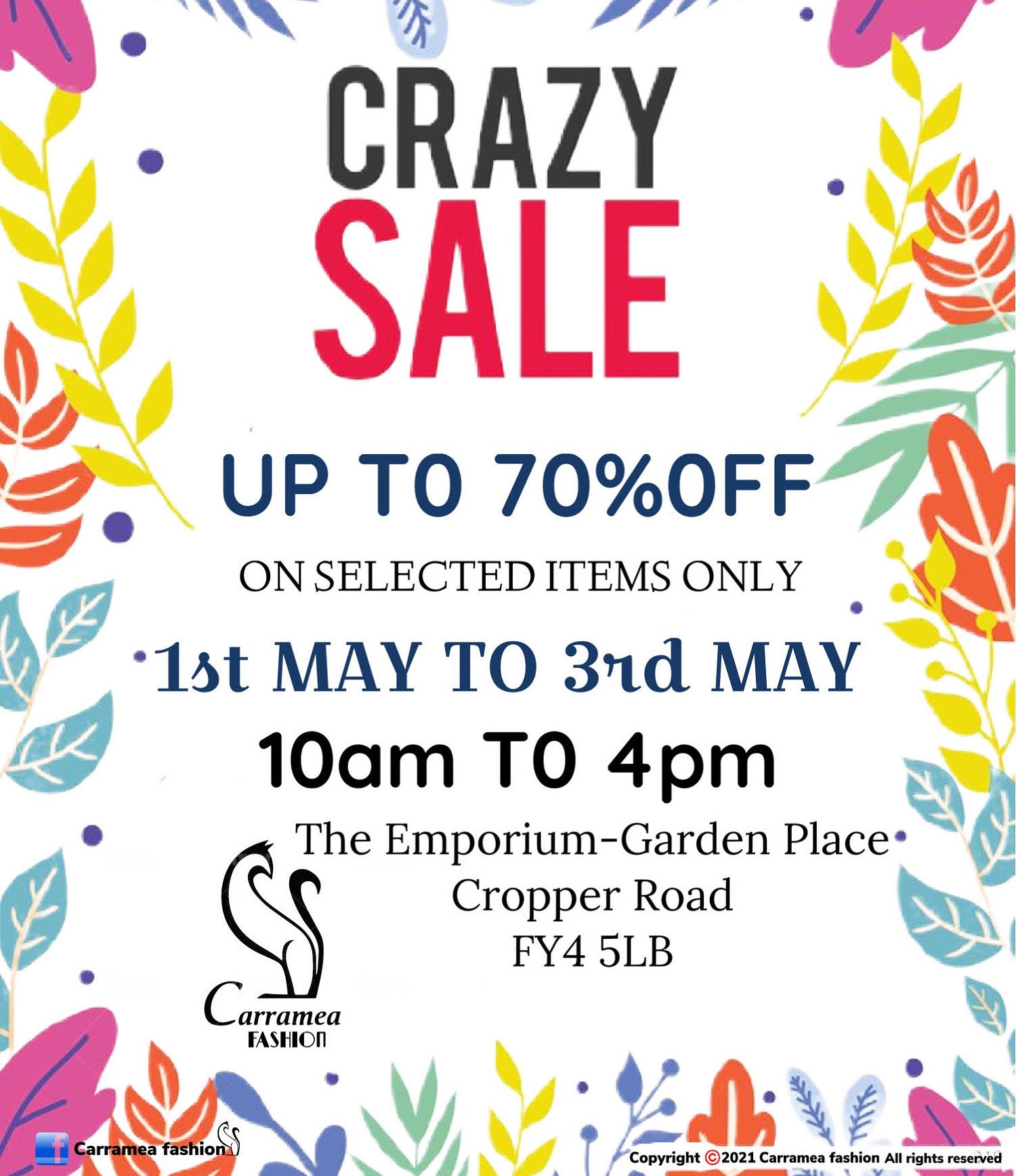 Bank Holiday Sale