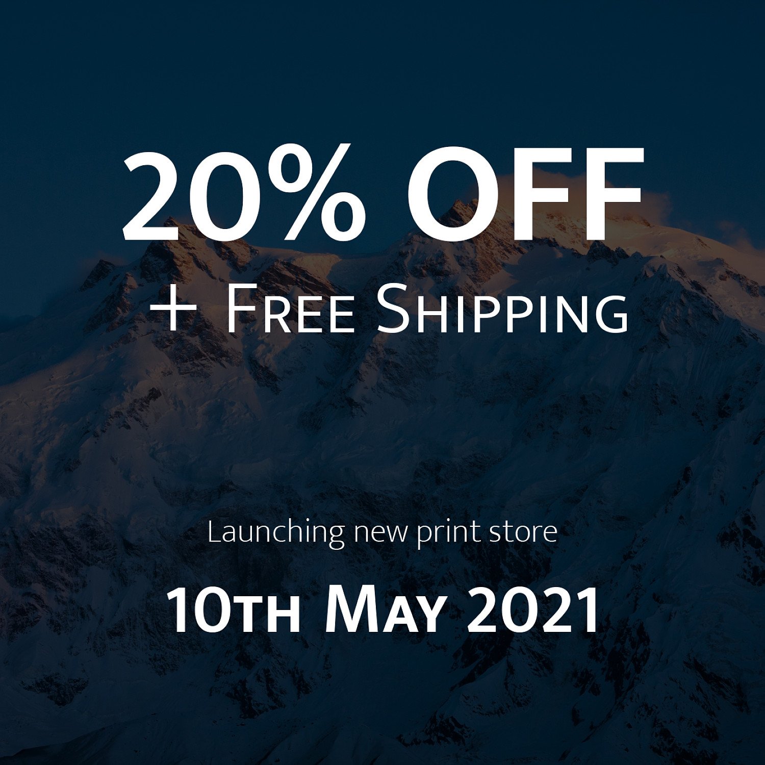 Fine Art Photography Print Store Launch (20% Off + Free Shipping)fa