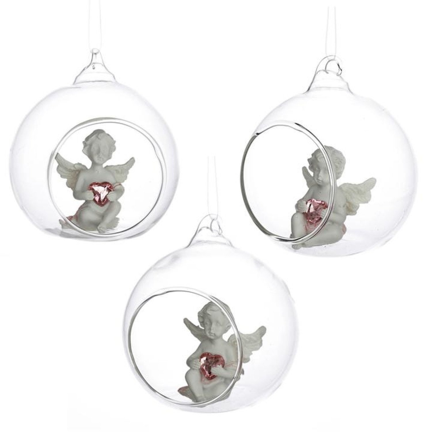 Collectable Peace of Heaven Cherub - Sweet Dream Glass Bauble Free Postage