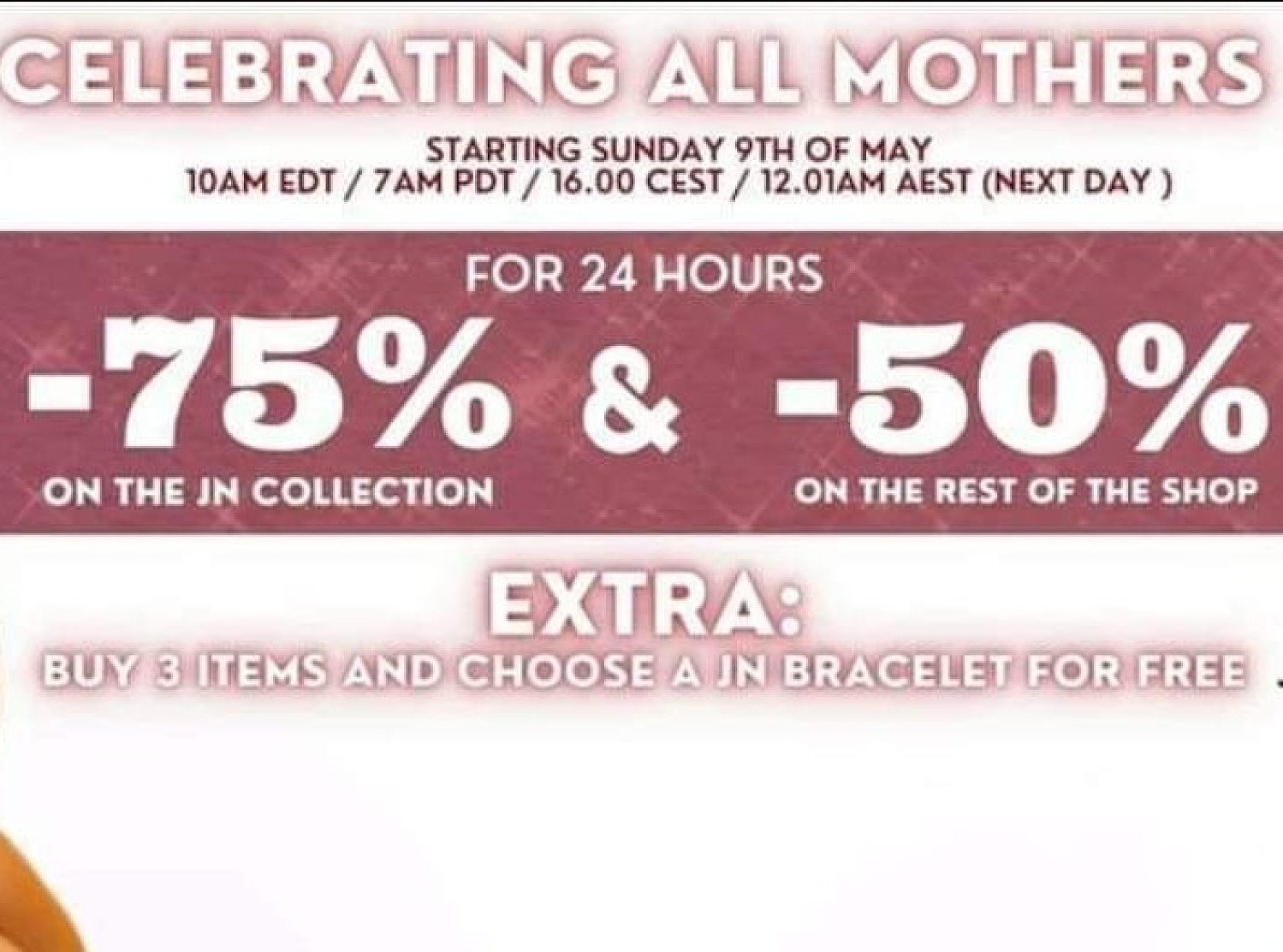Triple promotion for 24 hours