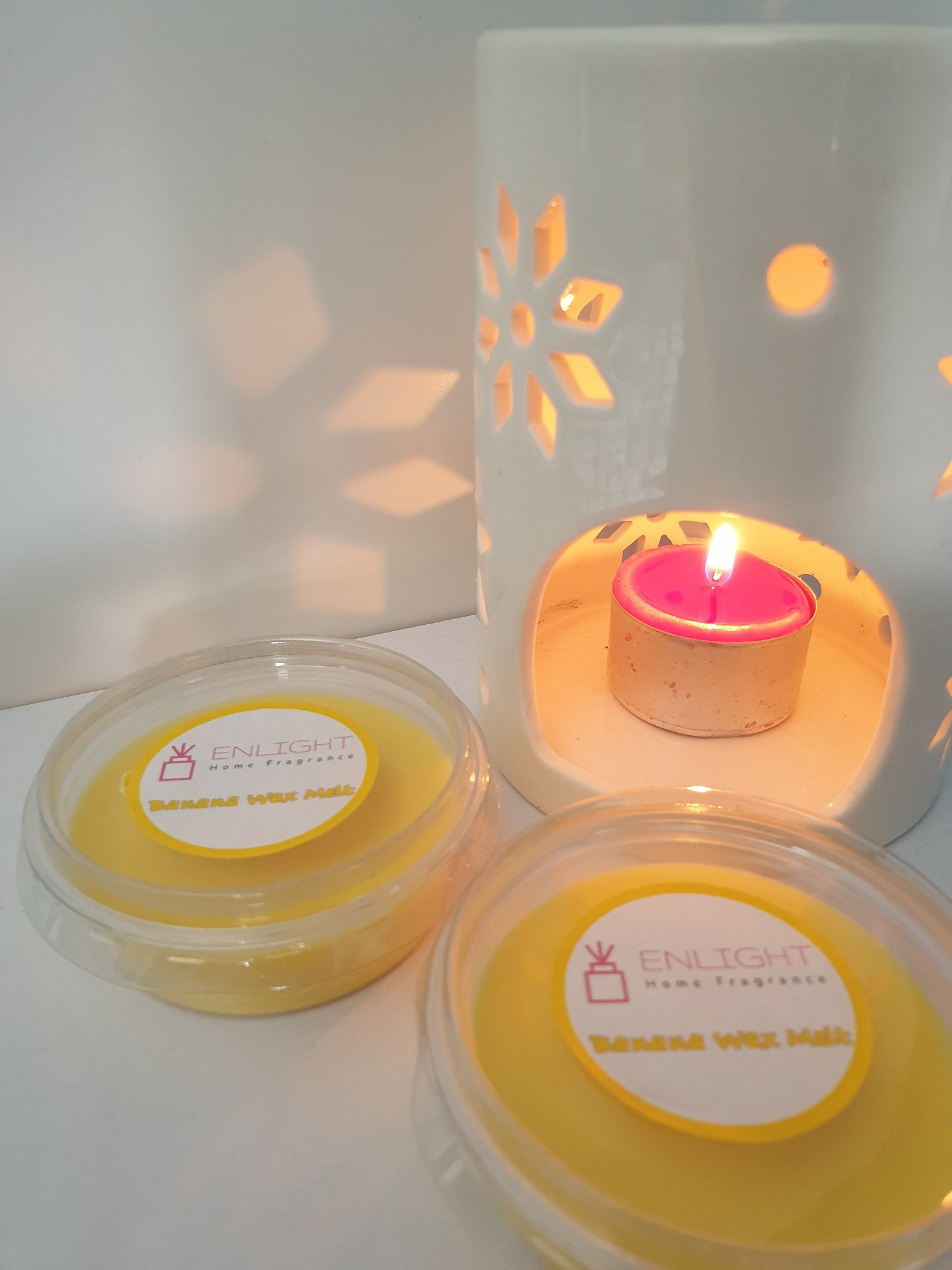 Banana Soy wax deli pot