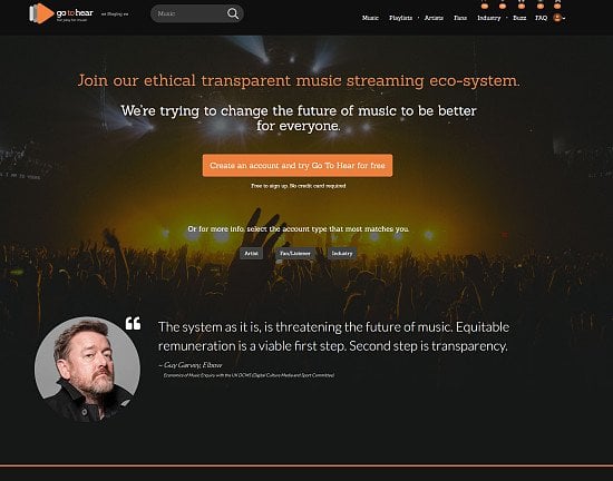 Join a new ethical Music Streaming Platform - and get rewarded