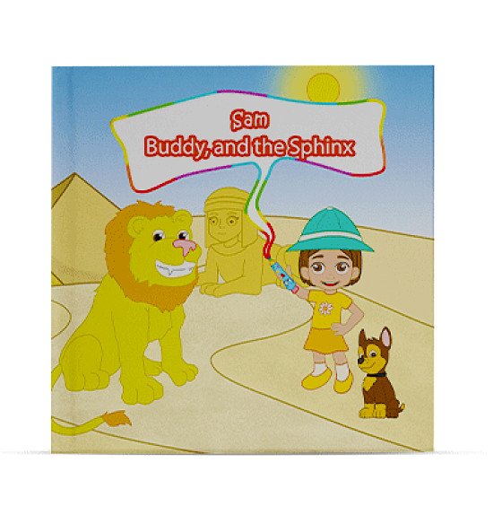 Personalised Childrens Book - BUDDY AND THE SPHINX