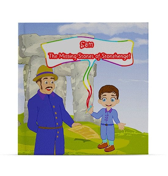 personalised childrens book - Missing stones of Stonehenge