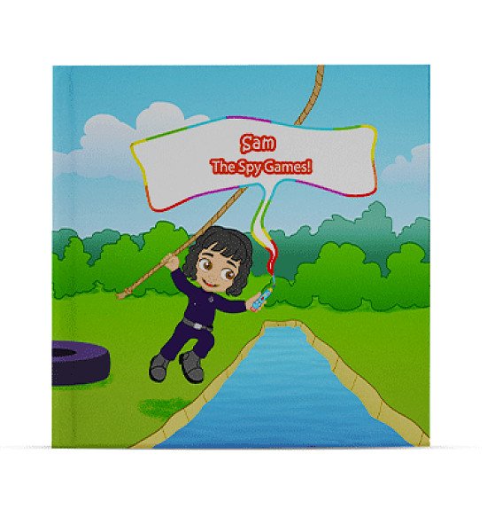 personalised childrens book - Spy games