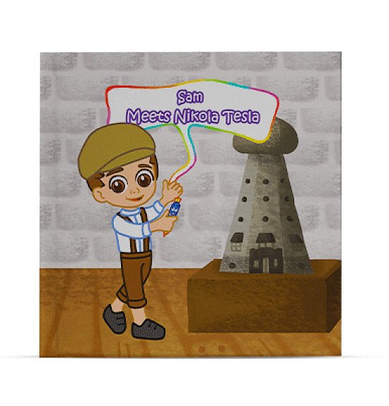 personalised childrens book - Meets Nikola Tesla