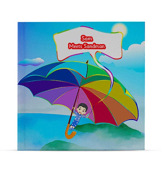 personalised childrens book - Meets Sandman