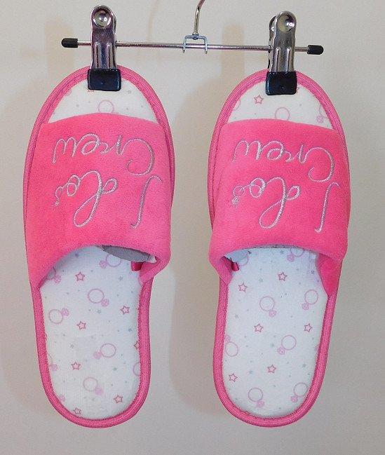 £2 Slippers 'I DO CREW'