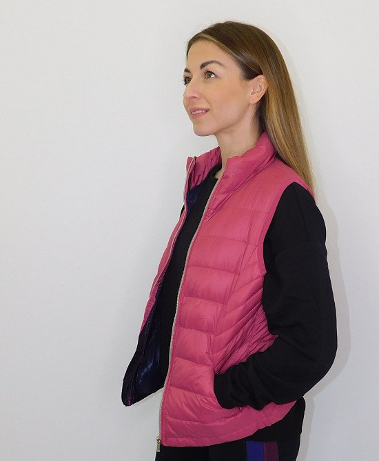 Famous Brand Ladies Ultralight Gilet Pink