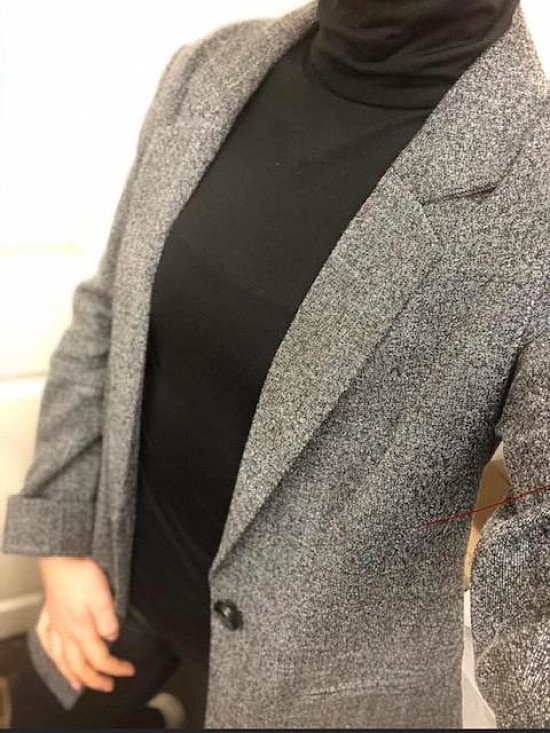Ladies Grey Blazer