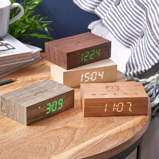 Gingko Flip Click Clock - £39