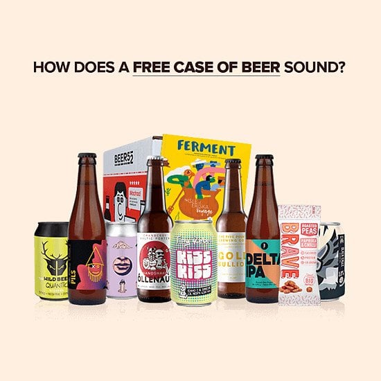 How does a free case of beer sound? That’s exactly what we are offering