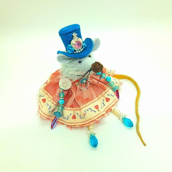 ALL MY LOVE MOUSE BUTTON DOLL - 20% discount available