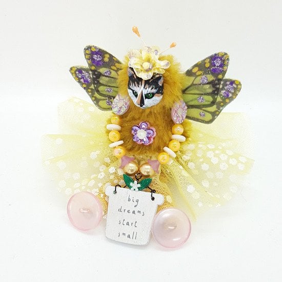 BIG DREAMS START SMALL FAIRY CAT - GRAB a 20% discount and free shipping!