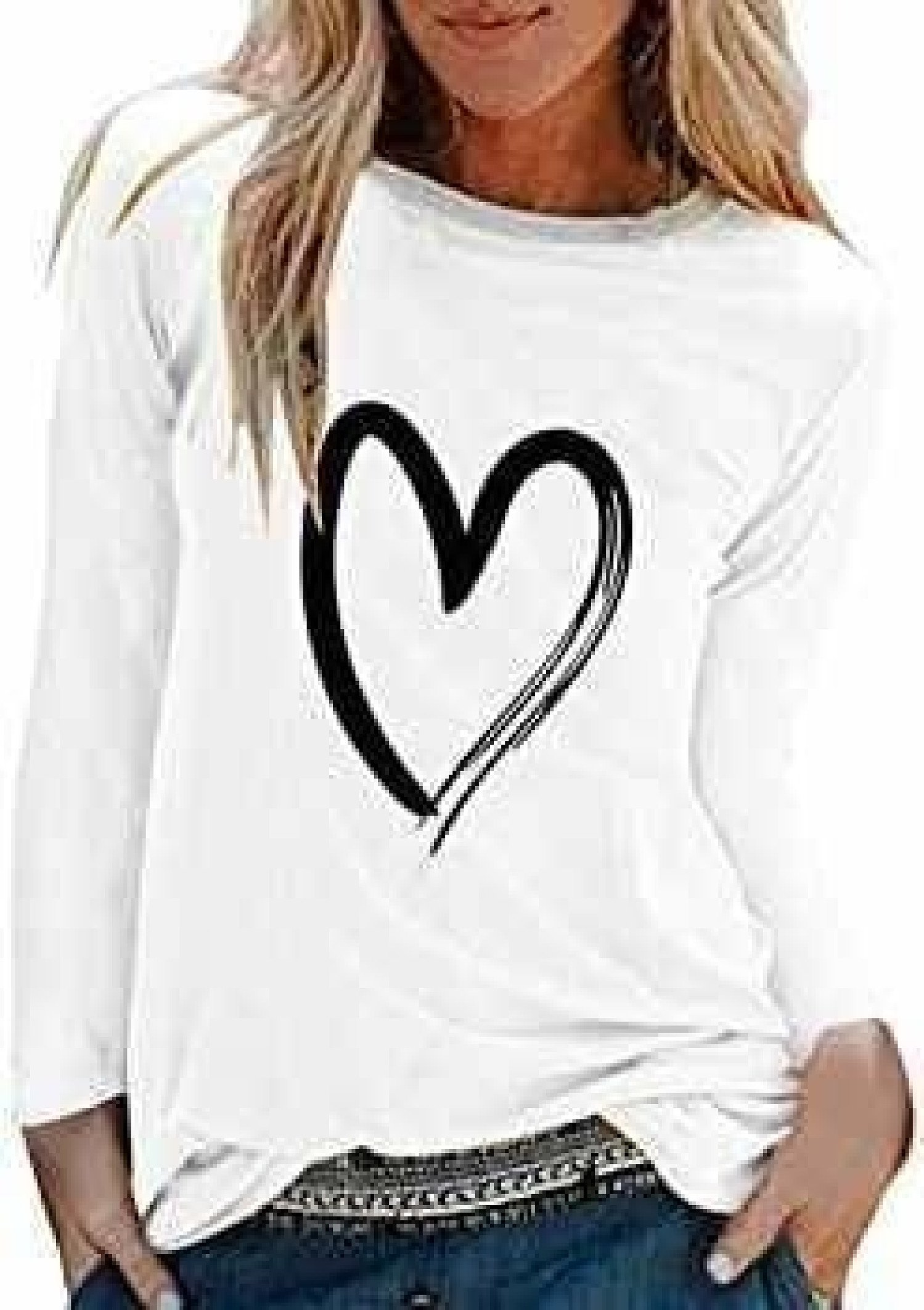 Women's T-Shirt Round Neck Short Sleeve Solid White Tops Fashion Print Blouses Summer Dress Polo