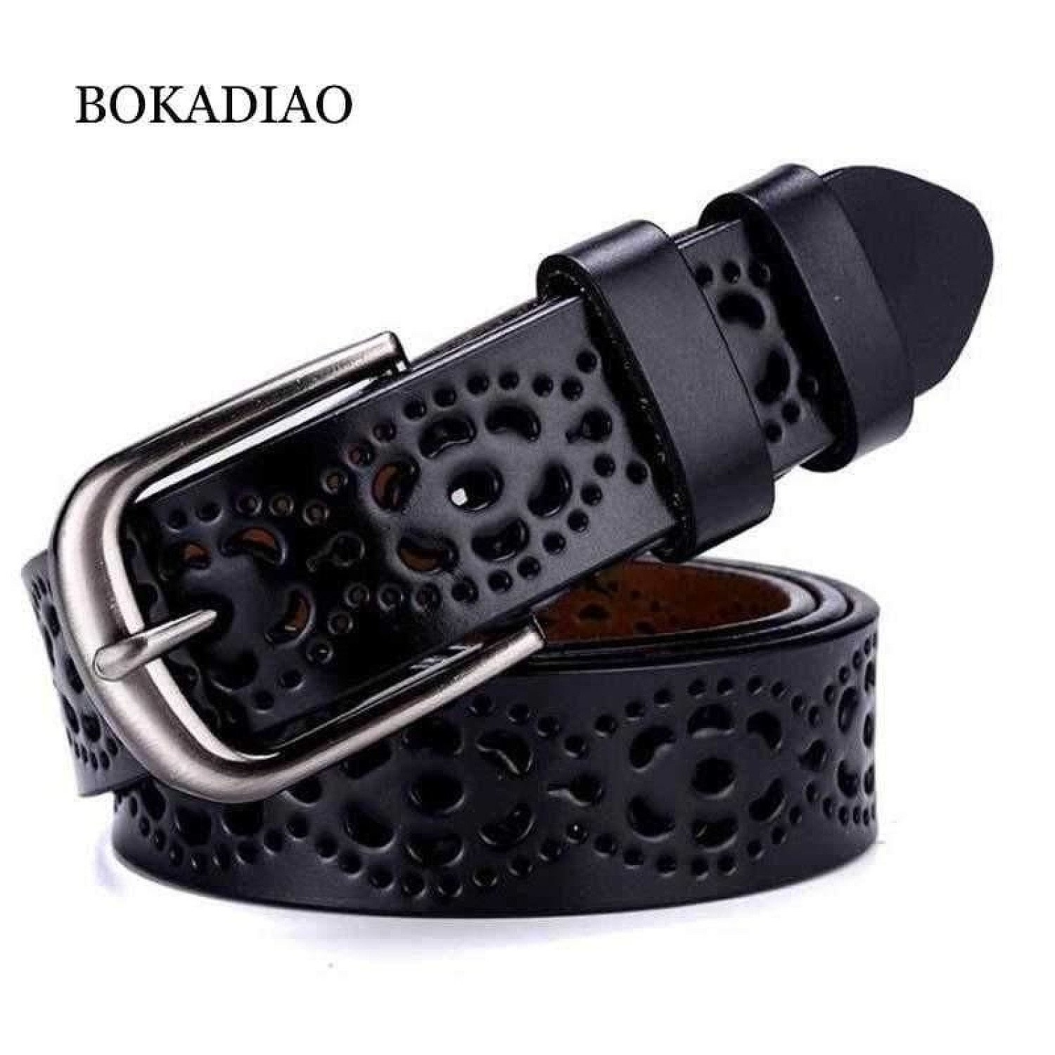 Hot women's genuine leather belt luxury brand designer belts for women