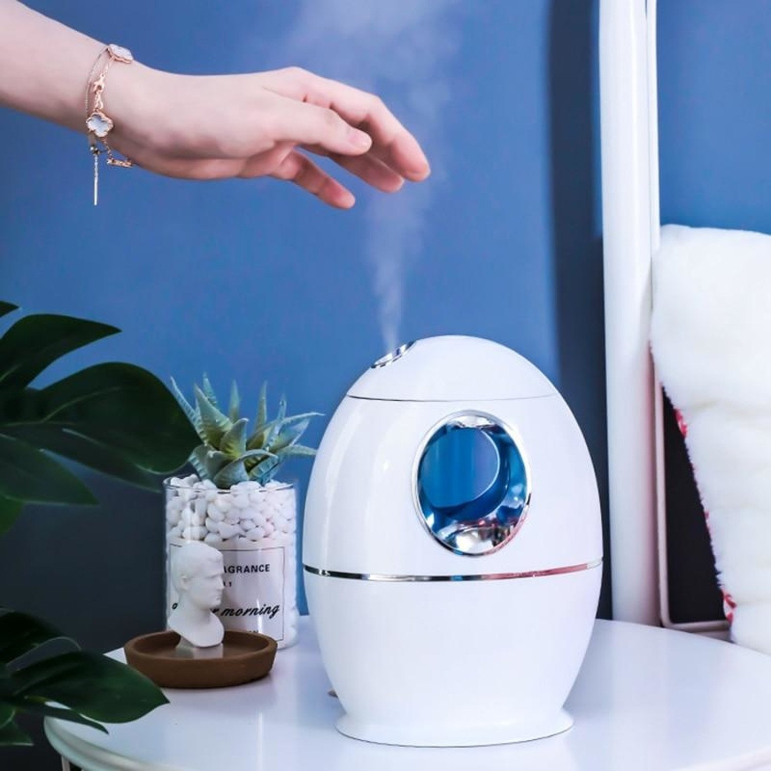 7 LED Light Colors Electric Humidifier Essential Aroma Oil Diffuser Ultrasonic Air Office Humidifier