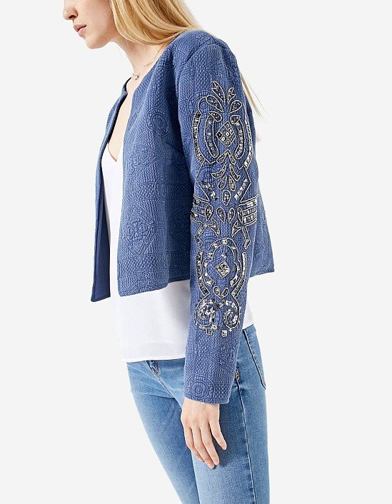 Designer Label Embellished Jacket
