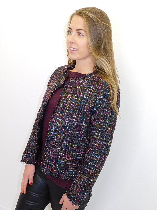 Famous Label Tweed Jacket