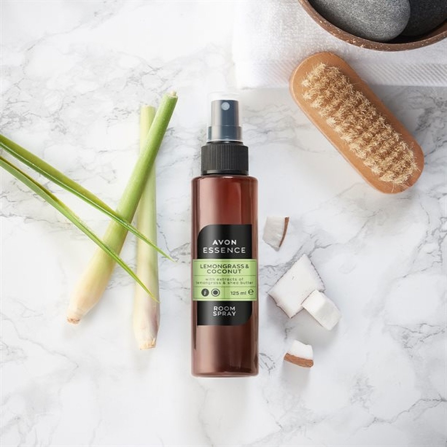 Avon Senses Essence Lemongrass & Coconut Room Spray, 125ml only £4.00!