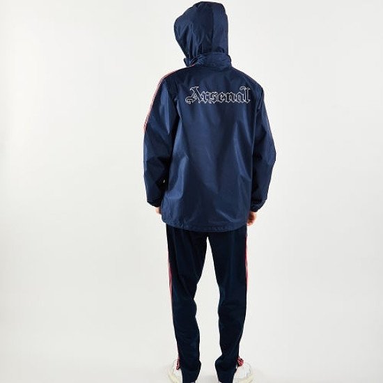 The Navy adidas Arsenal Lightweight Jacket is just £84.99!