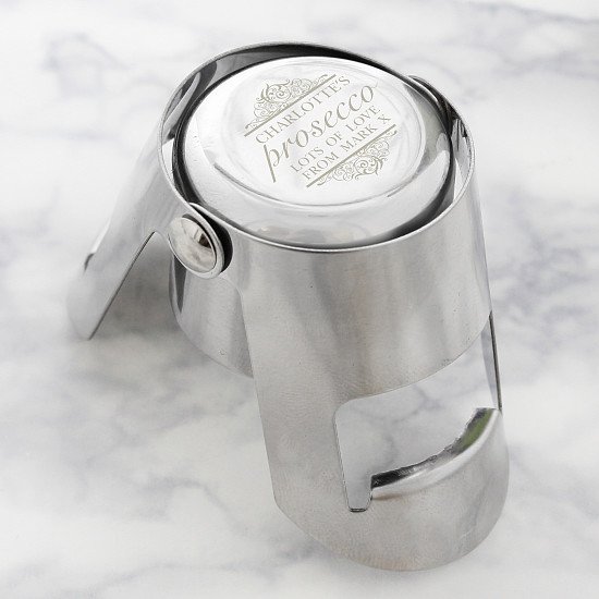 SAVE £2 - Personalised Prosecco Bottle Stopper