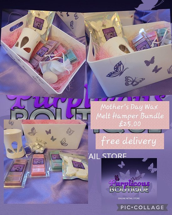 Mother's Day Wax Melt Hamper Bundle π₯Β£25.00 π Free delivery