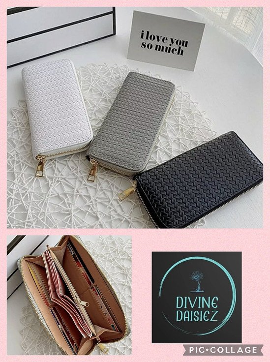 Ladies Leather Wallet Long Purse Phone Card Holder Case Clutch Large Capacity.