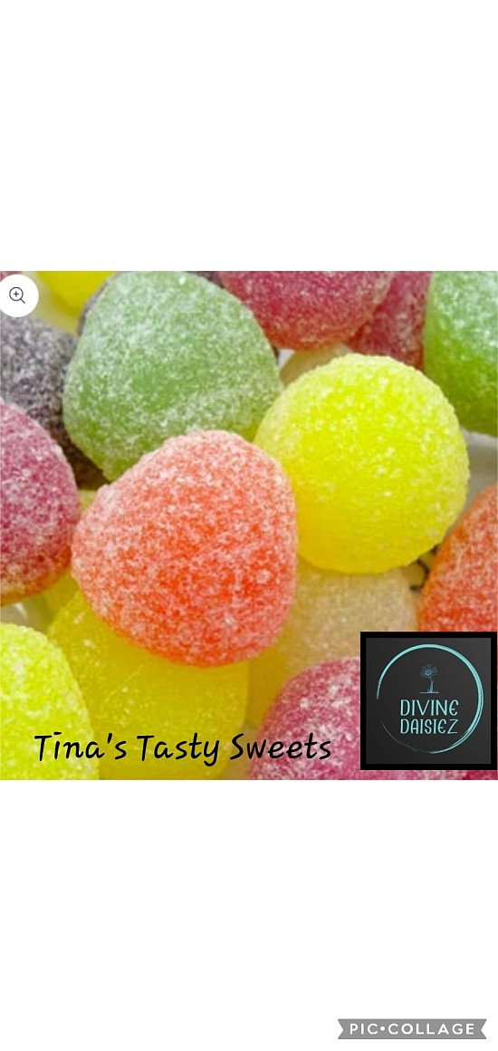 Yummy sweets are in stock