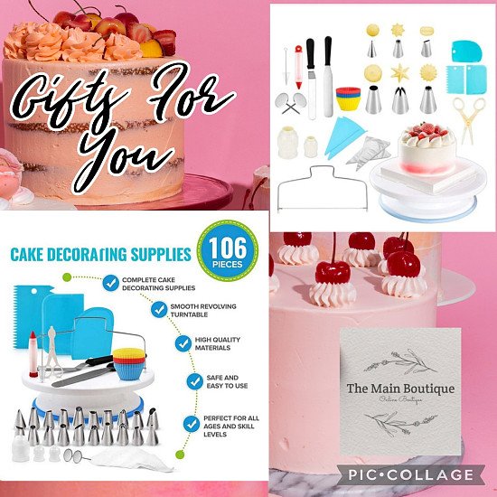 106 pcs/set Baking Cake Decorating Kit