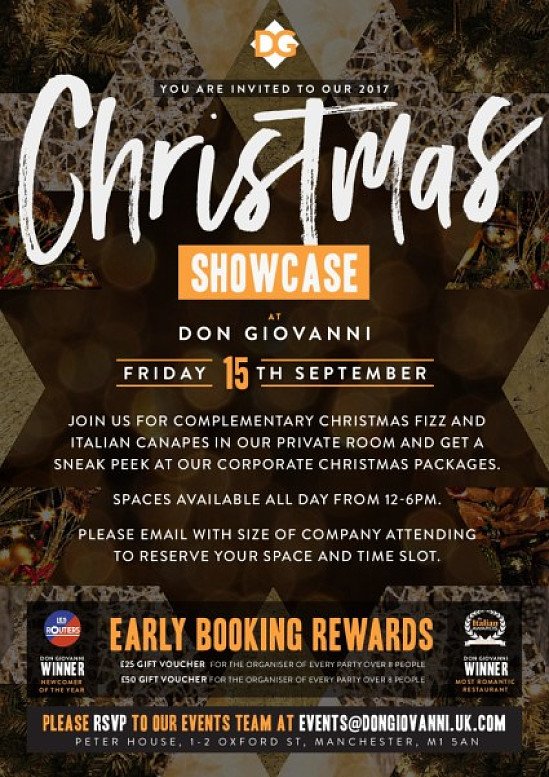 Christmas Showcase