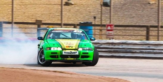 High-speed drift car-driving experience just £65