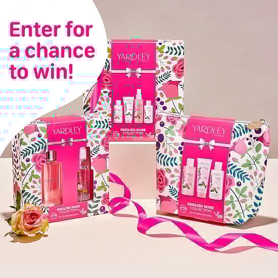 Yardley London Rose Bath & Body Set