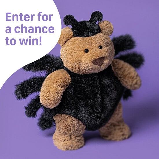 Special Edition Jellycat Bartholomew Bear Spider
