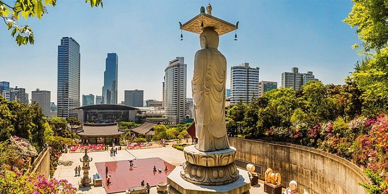 £389 – Return flights to Seoul from London Heathrow
