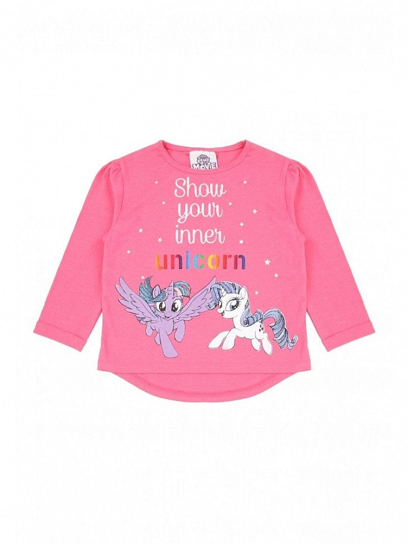 Younger Girls My Little Pony Slogan Top Now Only £4