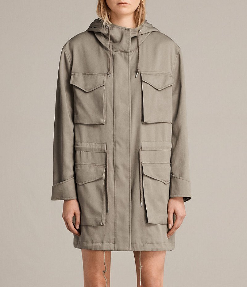50% OFF + Promo Discount- SLOANE DRAPE PARKA!