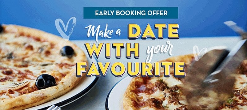 Valentines Day - Enjoy a FREE bottle of Prosecco when you book before the 8th February!