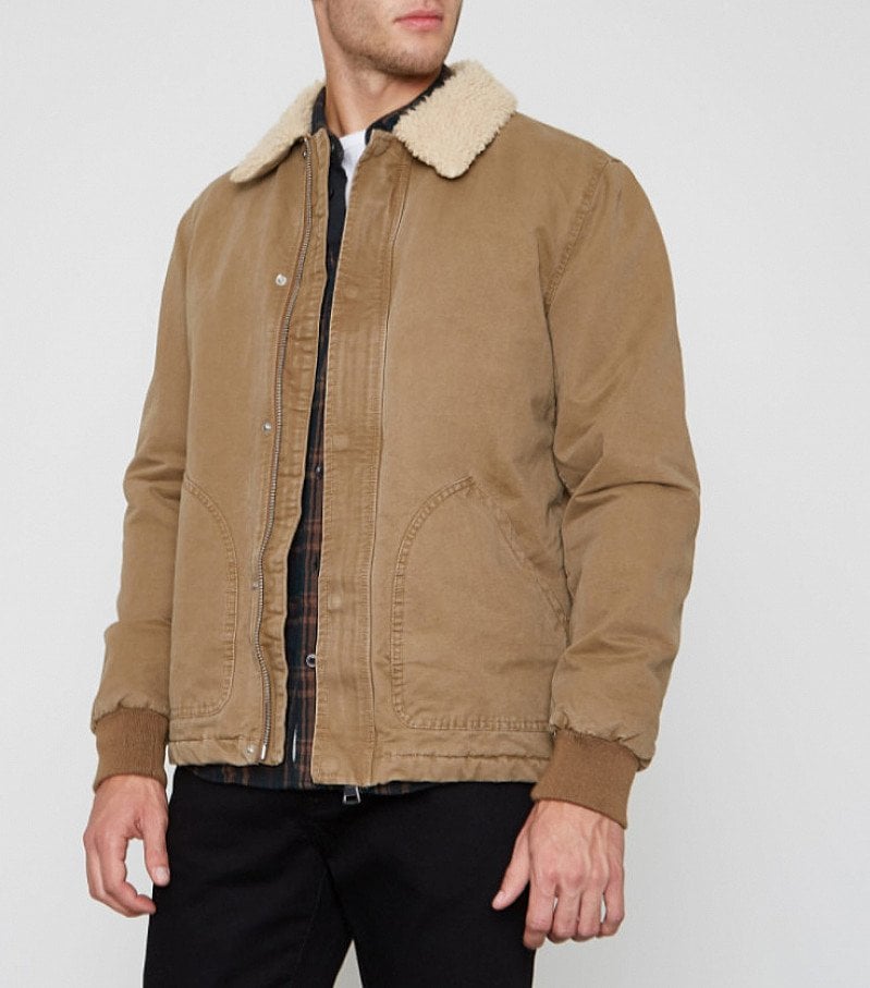 SALE - Stone borg collar jacket: SAVE £40.00!