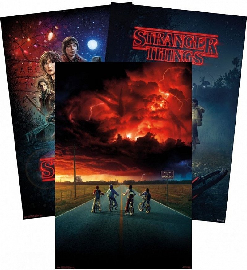 STRANGER THINGS 3 POSTER BUNDLE: SAVE £2.97!
