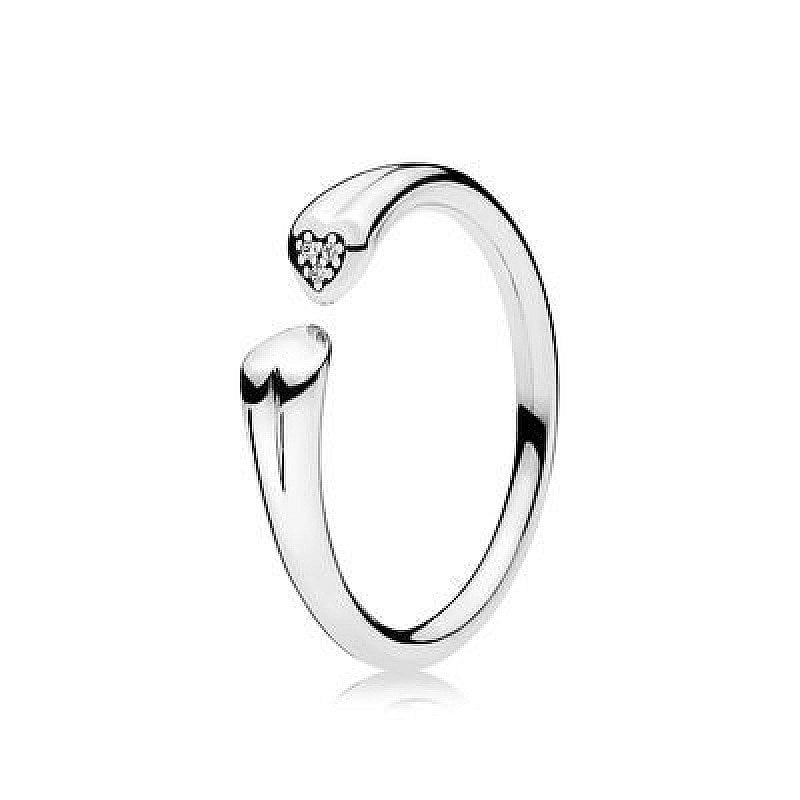 Valentines Day Gift Ideas - New Two Hearts Ring £45.00!